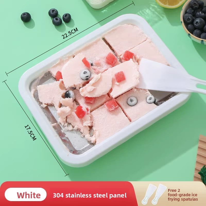 Mini DIY Manual Ice Cream and Yogurt Maker for Home
